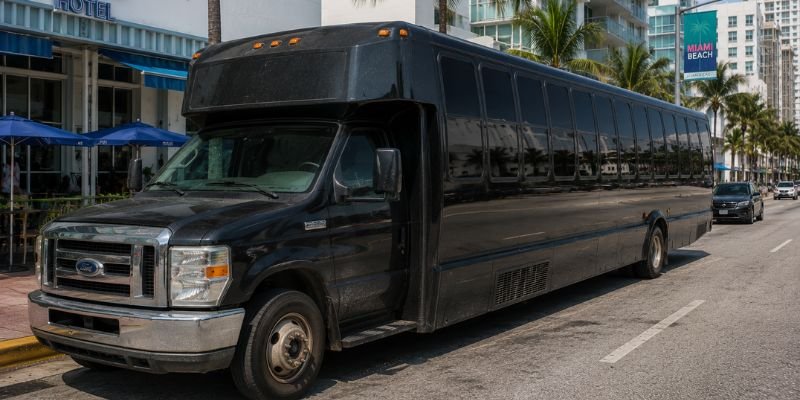 40 Passenger Party Bus Rental