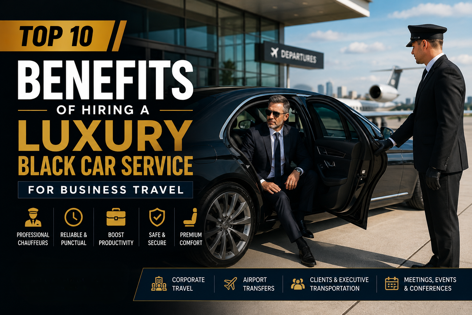 Luxury Black Car Service for Business Travel