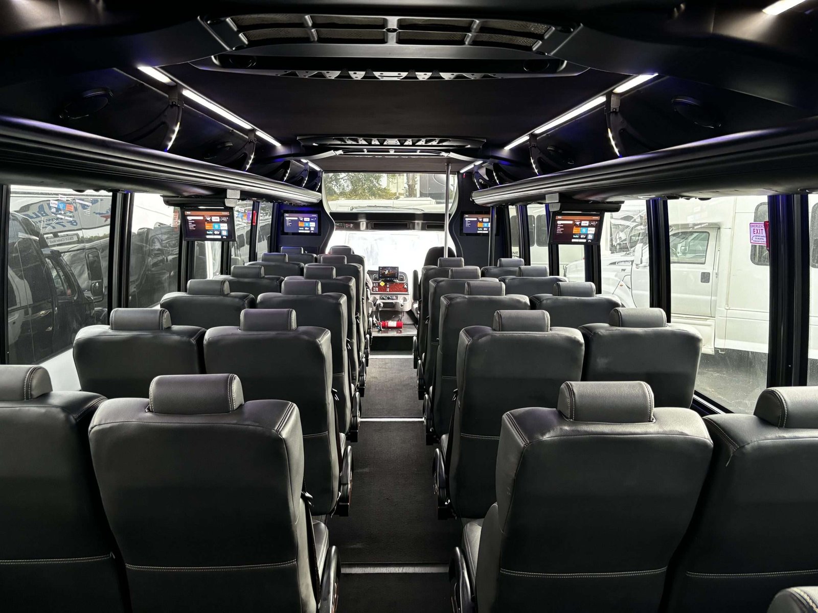 20 Passenger Party Bus Rental view 2