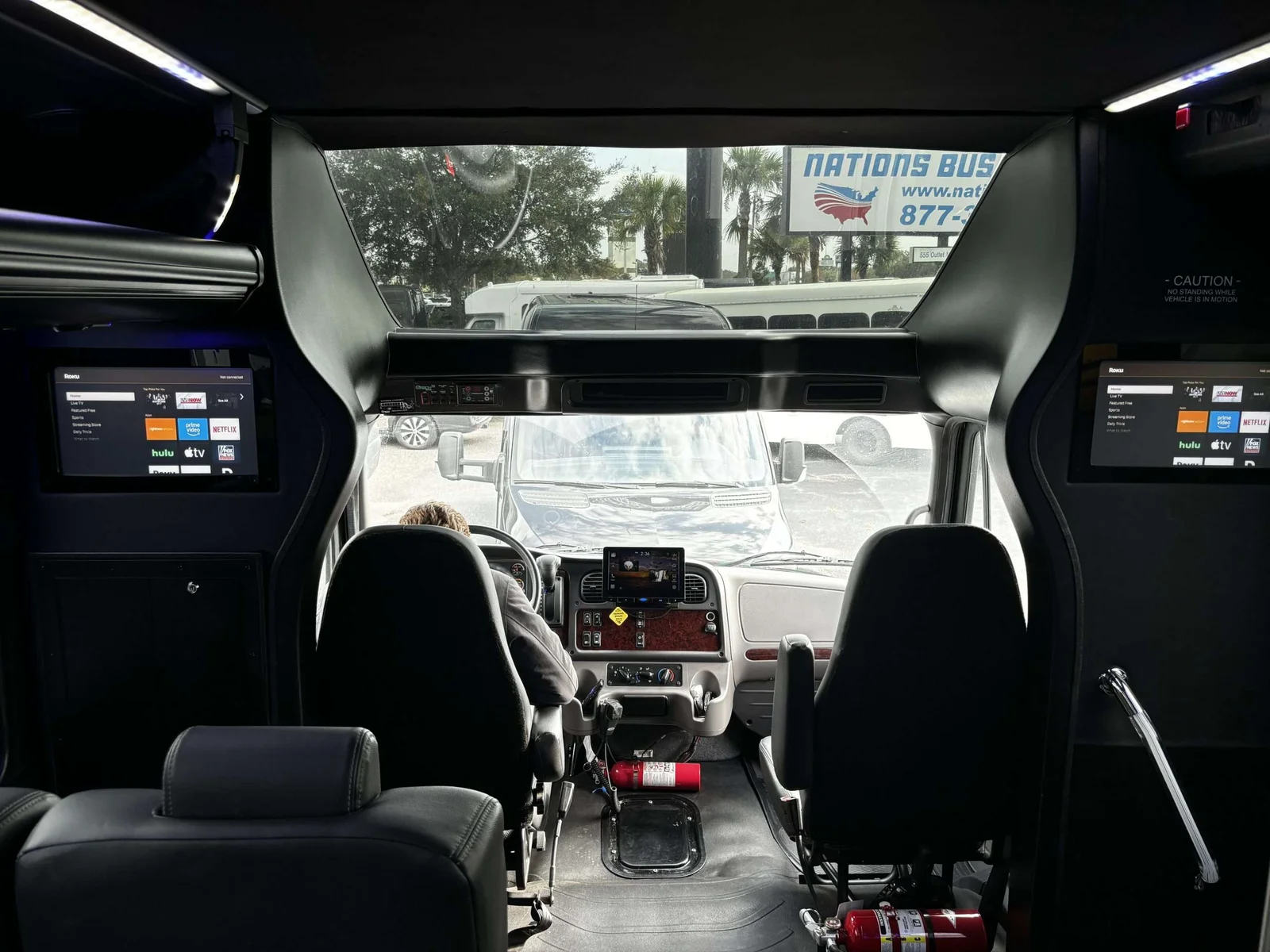 20 Passenger Party Bus Rental view 3