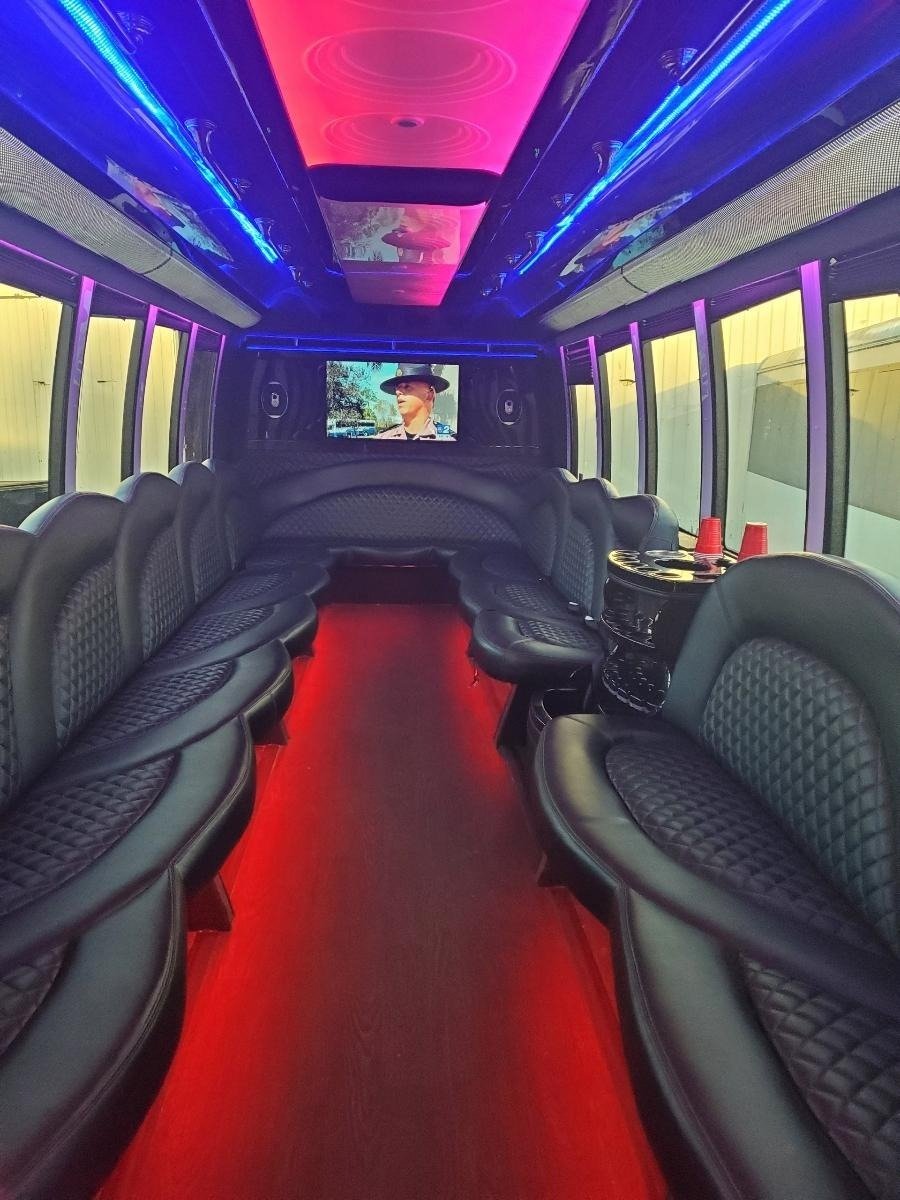 20 Passenger Party Bus Rental - view 2